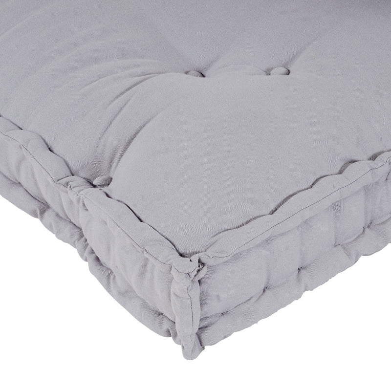 Pallet Sofa Kussen Met Rugsteun Grijs Stof