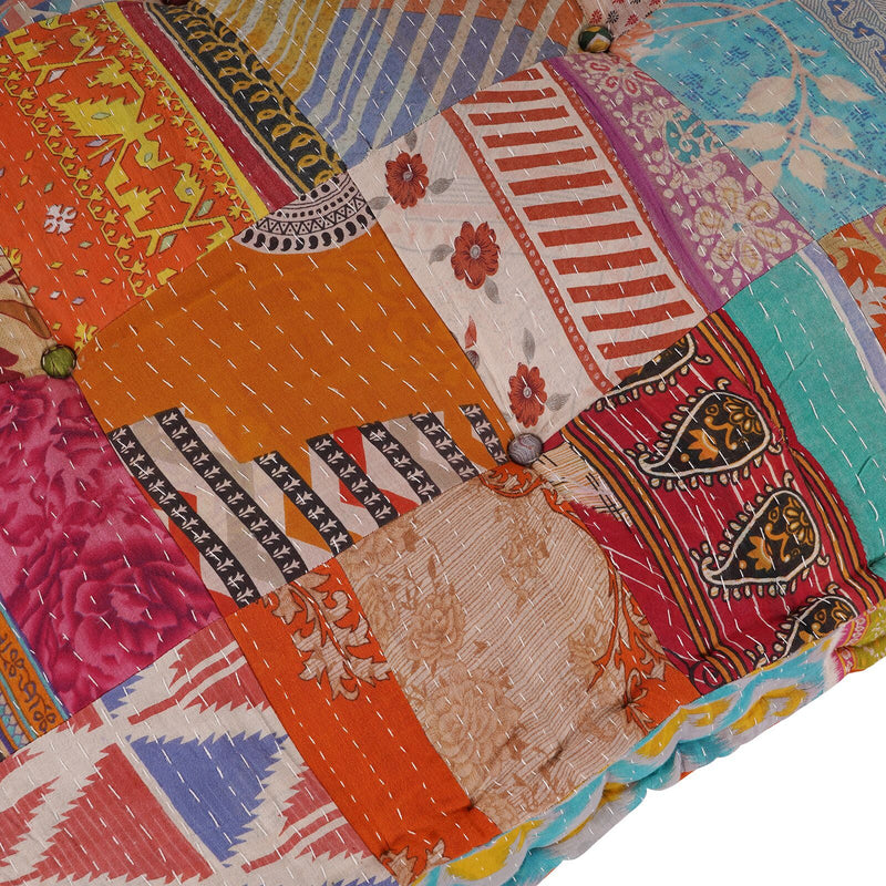 Pallet Sofa Kussen Patchwork Stof