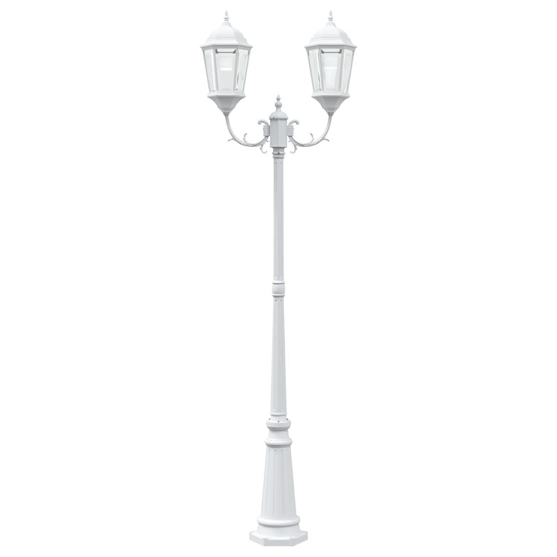Tuinlamp Wit Aluminium 68 X 20 X 235 Cm Duurzaam Tuinlamp