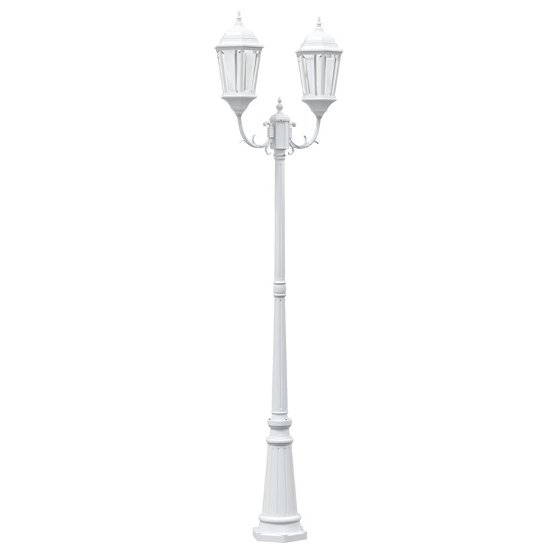 Tuinlamp Wit Aluminium 68 X 20 X 235 Cm Duurzaam Tuinlamp