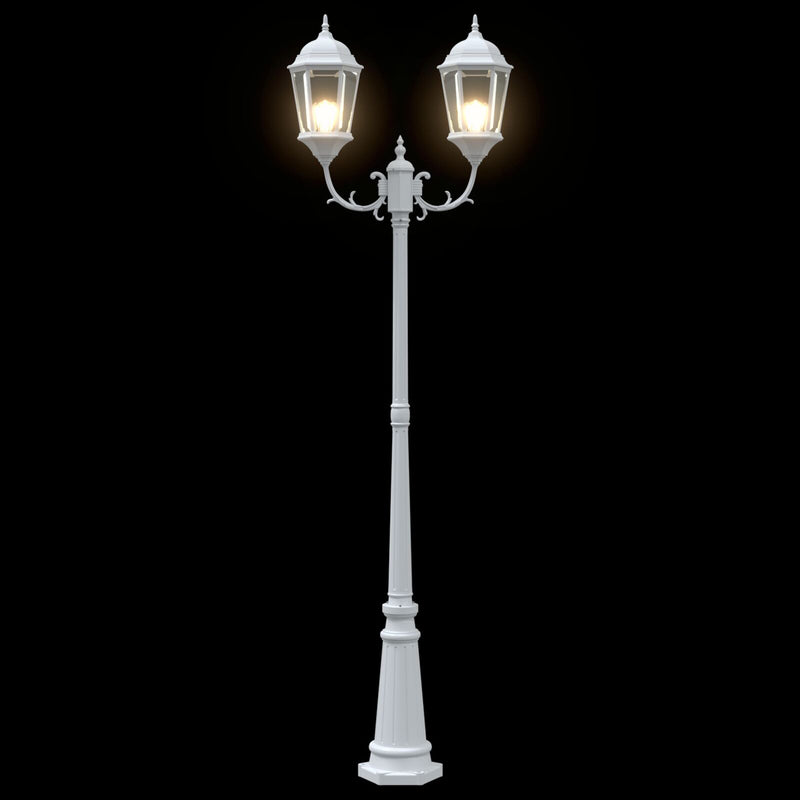 Tuinlamp Wit Aluminium 68 X 20 X 235 Cm Duurzaam Tuinlamp