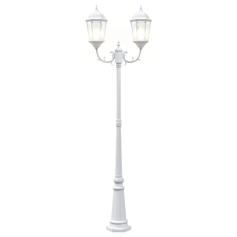 Tuinlamp Wit Aluminium 68 X 20 X 235 Cm Duurzaam Tuinlamp