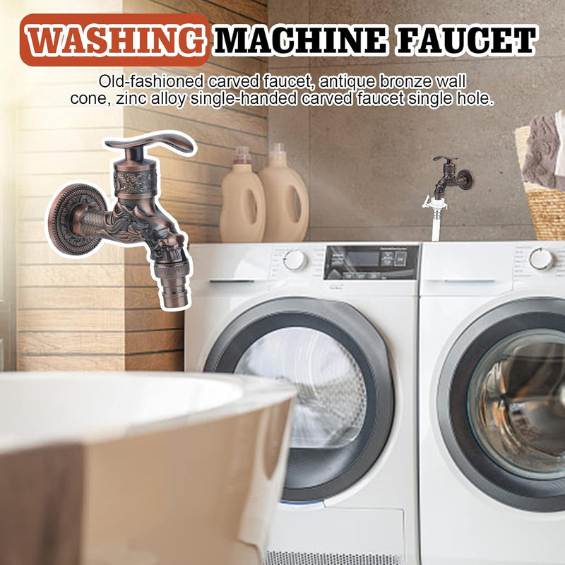 Antieke binnen-/buitenkaan - Vintage draakkraan Nizirioo