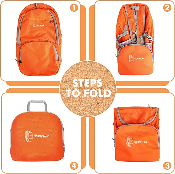SKYSPER Opvouwbare rugzak, 18 liter, klein, ultralicht, dagrugzak SKYSPER Opvouwbare rugzak, 18 liter, klein, ultralicht, dagrugzak