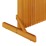 Privacyscherm Bruin 79.5 X 50 X Massief Acaciahout