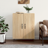 Dressoir 69,5X34X90 Cm Bewerkt Hout Kleurig
