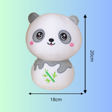 Frooneys Poppy - Kawaii Musheys plushie knuffel - Panda - 20cm