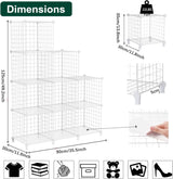 Kubus Opbergunits - 9/12 vakken AWTATOS