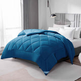4 Seizoenen dekbed - all-seasons- quilt 300 gsm microvezel - Diverse maten - Blauw, WAVVE