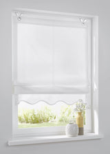 Vouwgordijn 45/60/80/100/120x140cm - Wit - Kutti