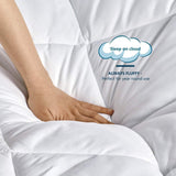 4 Seizoenen dekbed - all-seasons- quilt 300 gsm microvezel - Diverse maten - Wit, WAVVE