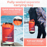 KingCamp Waterdichte lichtgewicht campingdeken - opvouwbare reisdeken voor outdoor, 199 x 145 - Warm Gebergte