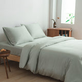 Tweepersoons Beddengoedset M - Sage Green