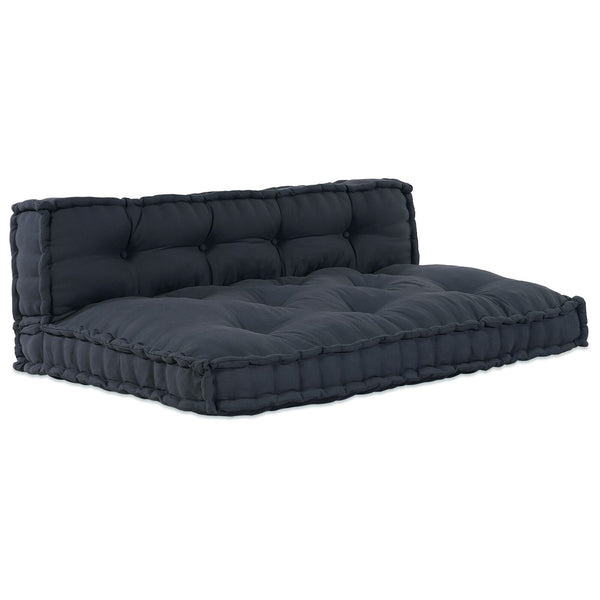 Pallet Sofa Kussen Met Rugleuning - Anthraciet Tafstof