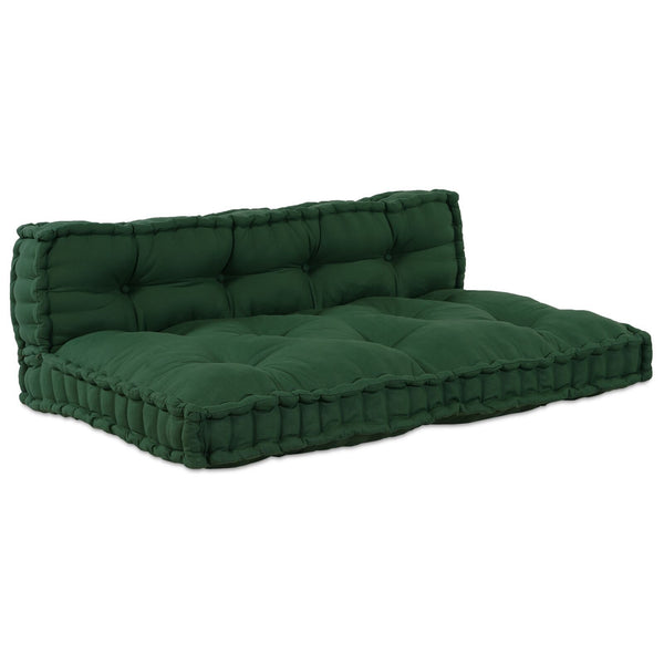 Palletssofa Kussen Met Rugleuning Groene Stof