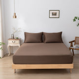 Tweepersoons Beddengoedset Xxl - Coffee Brown
