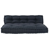 Pallet Sofa Kussen Met Rugleuning - Anthraciet Tafstof
