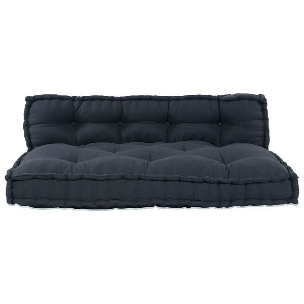 Pallet Sofa Kussen Met Rugleuning - Anthraciet Tafstof