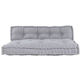 Pallet Sofa Kussen Met Rugsteun Grijs Stof