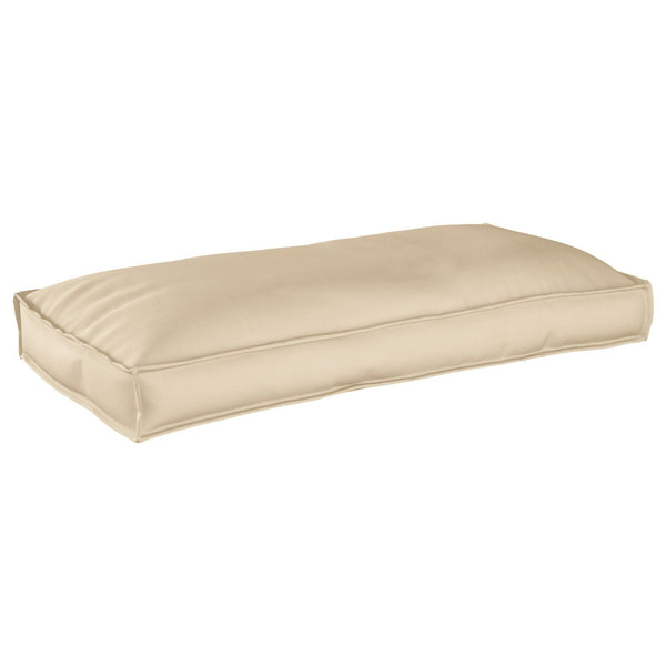 Palletkussen Voor Zit/Rugsteun Beige 120X60X12 Cm Oxford Stof