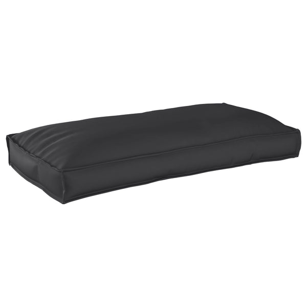 Pallet Kussen Voor Zit/Leuning Zwart 120X60X12 Cm Oxford Stof
