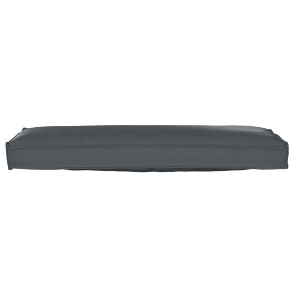 Pallet Kussen Voor Bank Anthraciet 120X40X8 Cm Oxford Stof