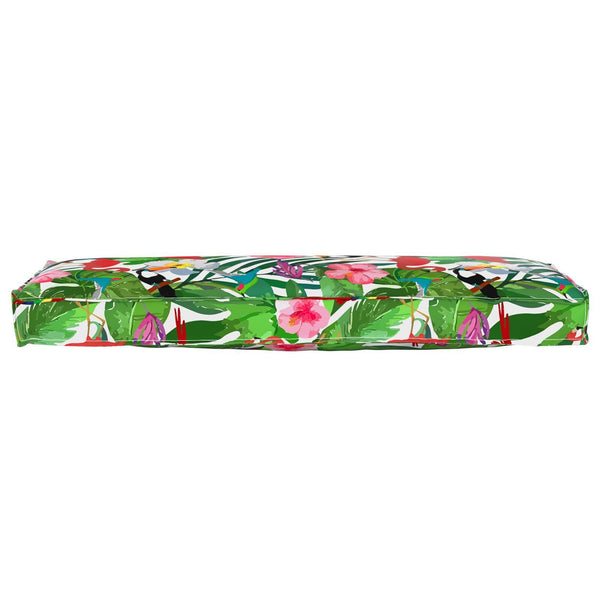 Palletkussen Voor Bank Tropisch Jungle 120X40X8 Cm Oxford Stof