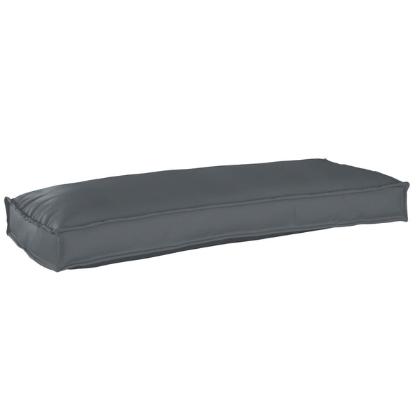 Pallet Kussens Voor Bank 2 Stuks Anthraciet 100X40X8 Cm Oxford Stof