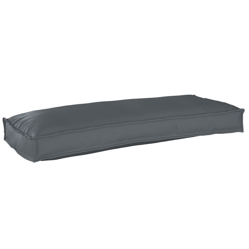 Pallet Kussens Voor Bank 2 Stuks Anthraciet 100X40X8 Cm Oxford Stof