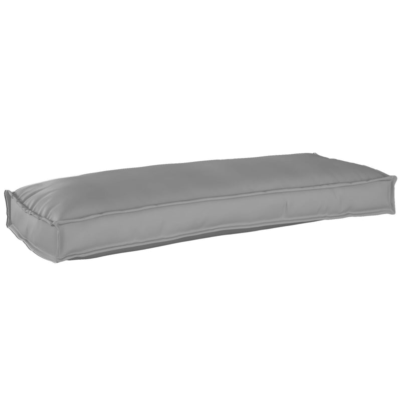 Pallet Kussens Voor Bank 2 Stuks Anthraciet 100X40X8 Cm Oxford Stof