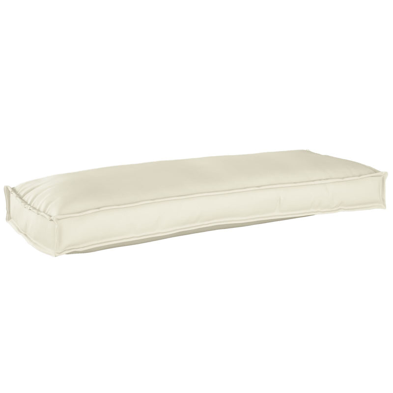Pallet Kussens Voor Bank 2 Stuks Anthraciet 100X40X8 Cm Oxford Stof