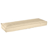 Palletkussens Voor Bank 2 Stuks Anthraciet 120X40X8 Cm Oxford Stof