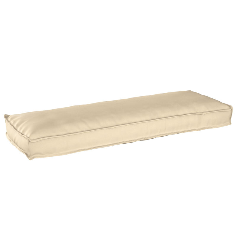Palletkussens Voor Bank 2 Stuks Anthraciet 120X40X8 Cm Oxford Stof
