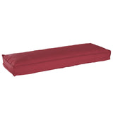 Palletkussens Voor Bank 2 Stuks Anthraciet 120X40X8 Cm Oxford Stof