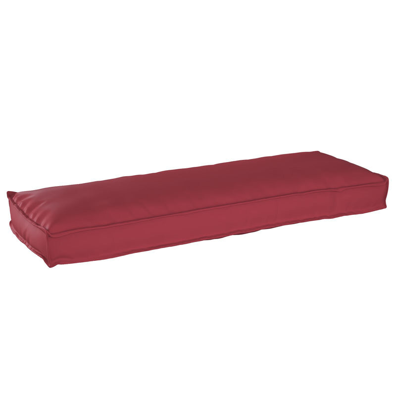 Palletkussens Voor Bank 2 Stuks Anthraciet 120X40X8 Cm Oxford Stof