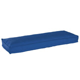 Palletkussens Voor Bank 2 Stuks Anthraciet 120X40X8 Cm Oxford Stof