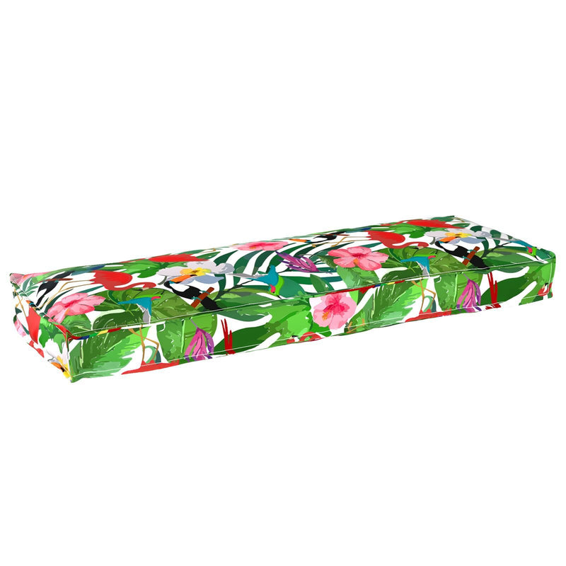 Palletkussens Voor Bank 2 Stuks Anthraciet 120X40X8 Cm Oxford Stof