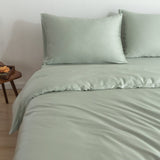 Tweepersoons Beddengoedset L - Sage Green