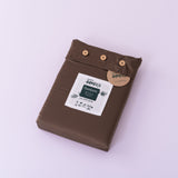 Eenpersoons Beddengoedset Xl - Coffee Brown